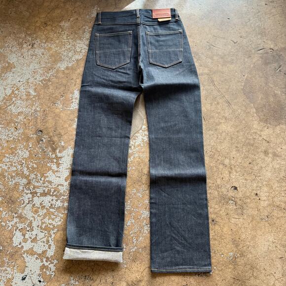 NWT Tellason Ankara Straight Leg White Oak Cone Selvedge Denim 12.5oz 28x30 New - Picture 2 of 15